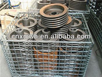Folding Collapsible Wire Mesh Container
