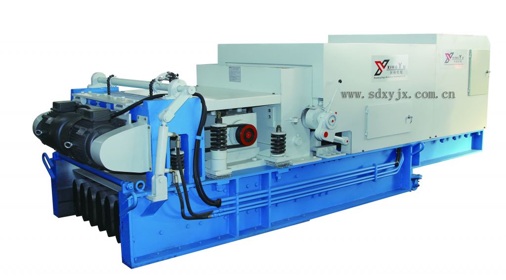 Precast concrete hollow core slab machine