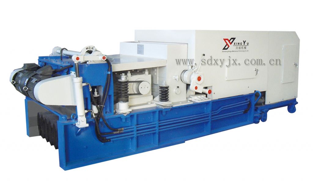 Precast concrete hollow core slab machine