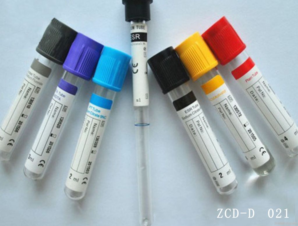 Disposable   Vacuum  Blood  Collection  Tube