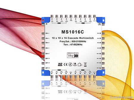 10*10*16 cascade Satellite Multiswitch