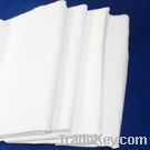 100% Polyester Bleached Fabric, Semi or Full Bleached, 45*45