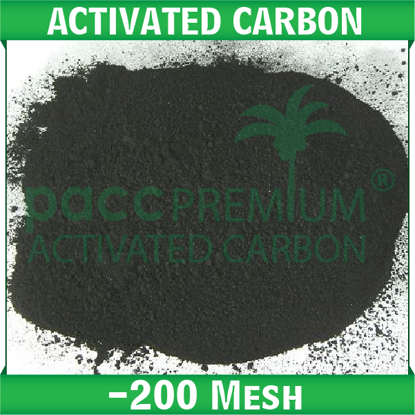-200 Mesh Powdered Activated Carbon (PAC)