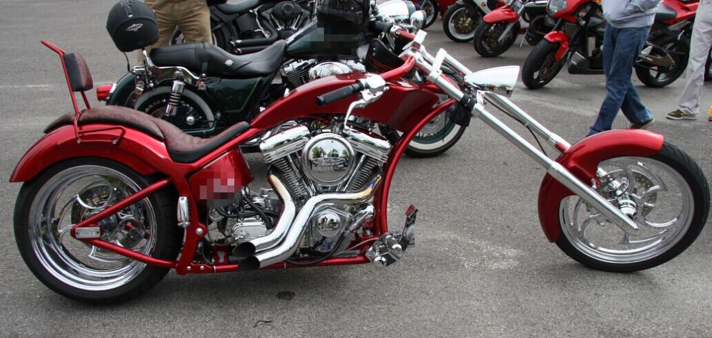 Fashionable Chopper Motorcycle, Tour Motorcycles