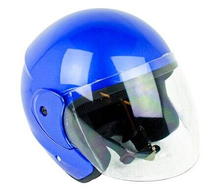 3/4 Open Face Helmet with Flip Up Shield