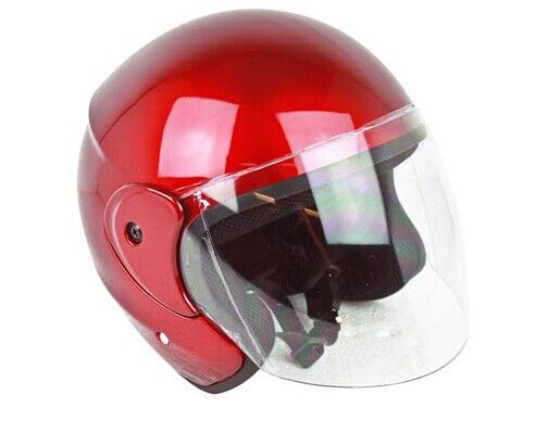 3/4 Open Face Helmet with Flip Up Shield