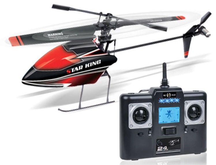 2014 Latest 2.4G 4CH RC Helicopter,Single blade