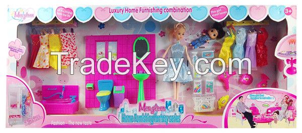 Cool Fashion Dream Bathroom sets,Barbie sets for girls