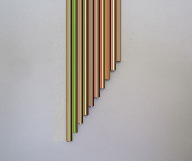  Multicolored tubes 