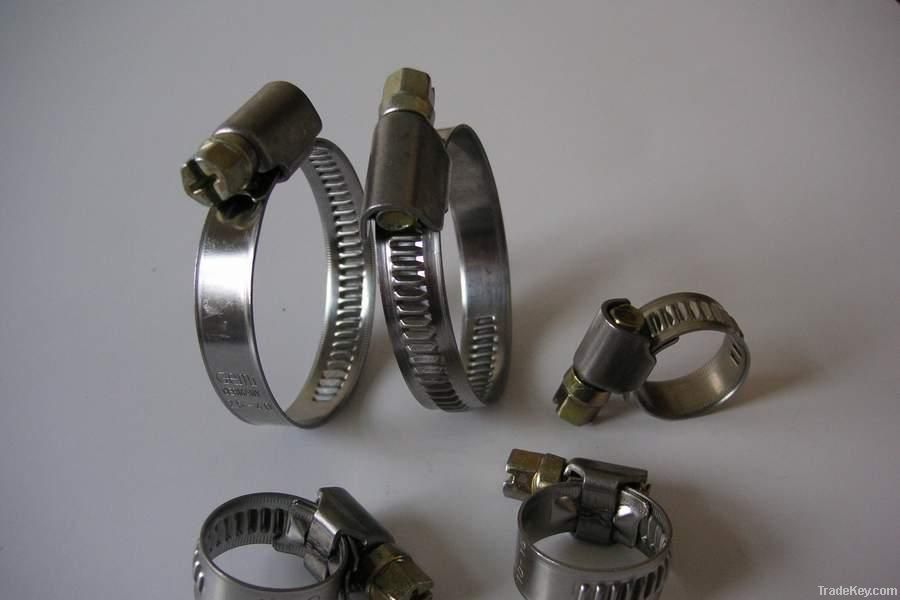 stainless steel hose clamp for window