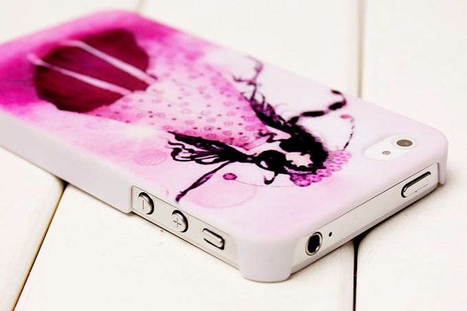 Painting Matte PC Case for iPhone 4, Various Painting Designs Available
