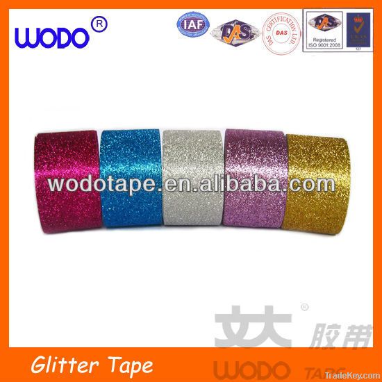 Colorful glitter tape for decoration