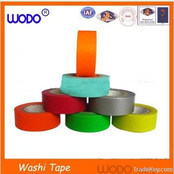 Japanese washi tape, solid color washi tape , washi tapes