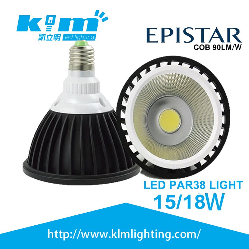 dimmable led par38 led spot lighting 18W cob par38 18w