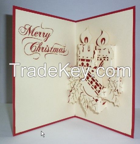 Greeting cards with pop up design