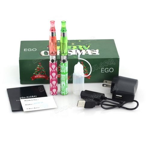 Popular high grade EGO CE4 double starter kit for christmas gift package