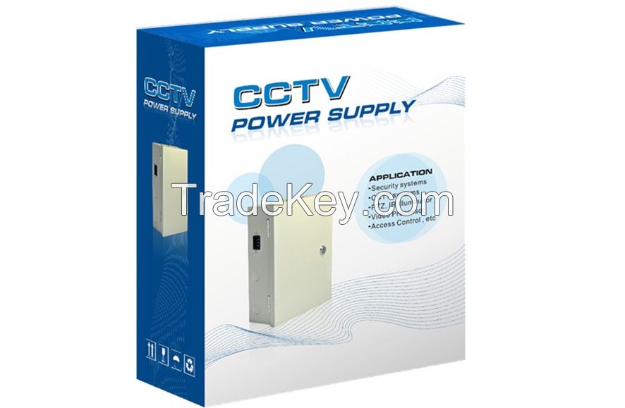 DC12V 5A 9Channel Backup CCTV UPS