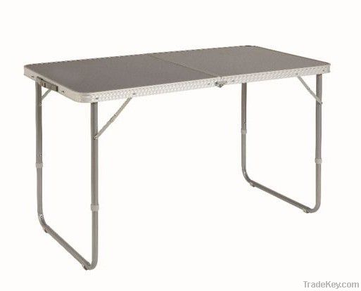 Alum folding table