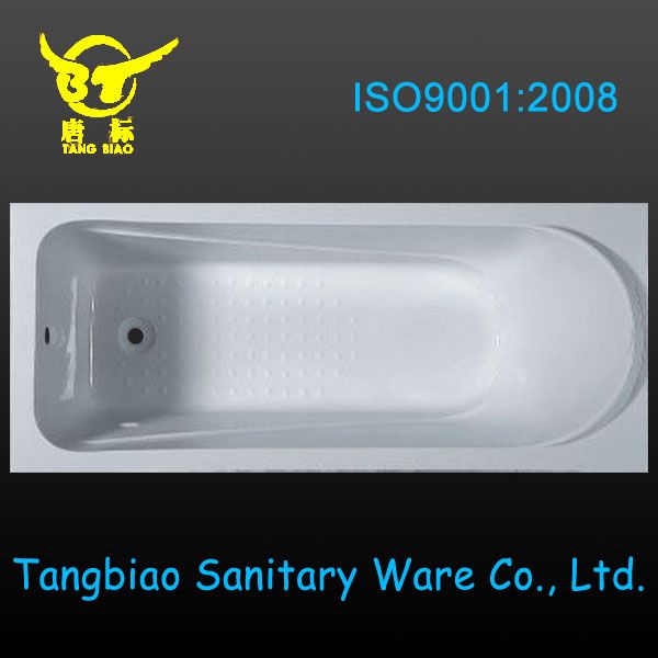 High quality acrylic bathtub, indoor bathtub, TB-001 manufacturer from China
