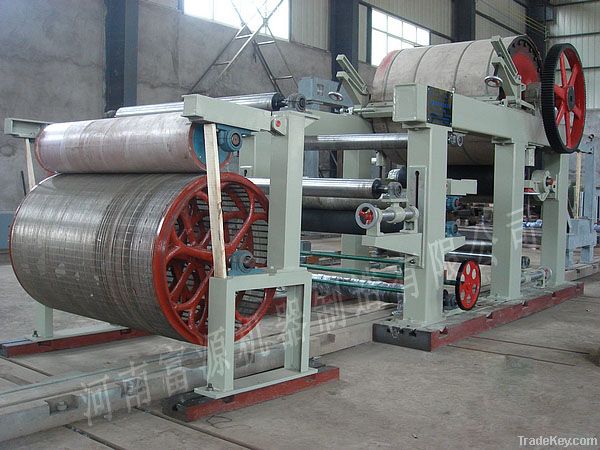 Small model toilet tissue paper making machine