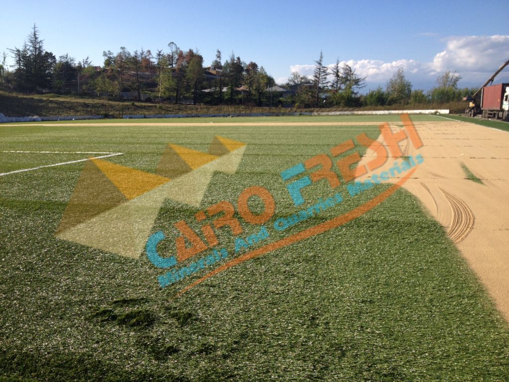 High Graded silica sand for Artificial grass From Egypt