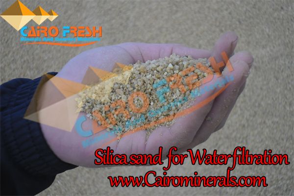 Silica sand water filtration 1mm-2mm