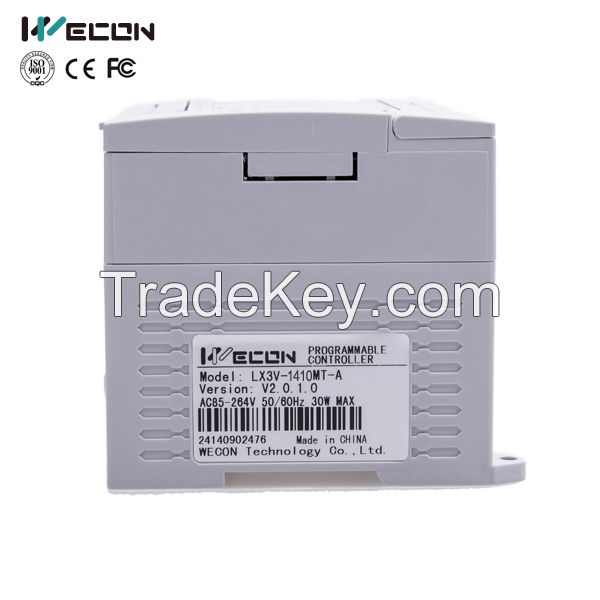 Wecon LX 24 I/O low price mini plc hmi and plc module go with