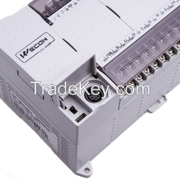 LX 40 I/O relay programmable logic controller(plc) WECON for brand hmi