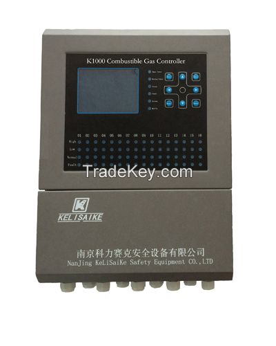 RS485 4-20mA output signal gas detector controller