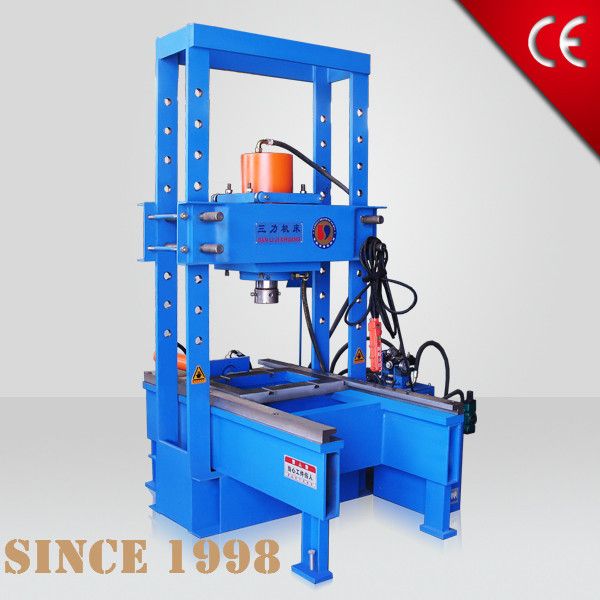 H frame hydraulic garage and work shop press