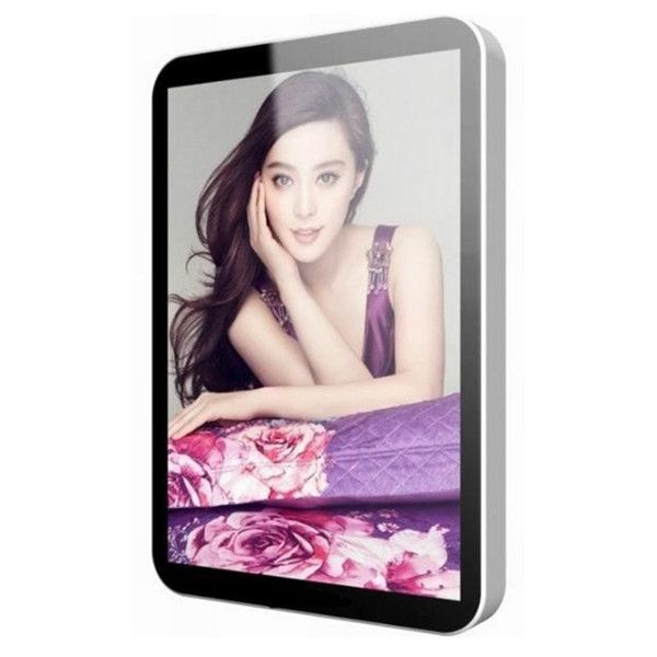 19-65 inch iphone style wall mounted lcd digital signage advertising player