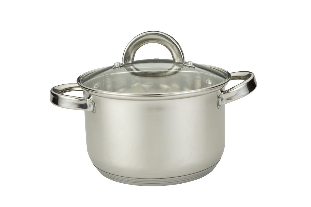 5-stepped bottom Stainless Steel Casserole