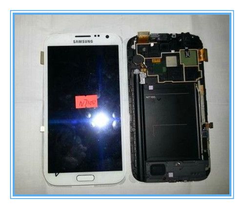 Original LCD Screen Display digitizer for Samsung Galaxy Note Il N7100-- White GH97-14112A