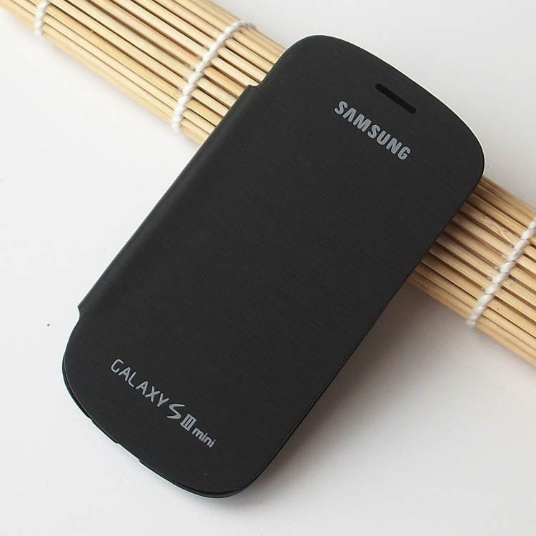 GENUINE FLIP COVER CASE FOR GALAXY S3 MINI I8190 EFC-1M7FWEGSTD