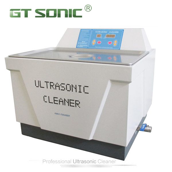 Single frequency ultrasonic cleaner medical device cleaner