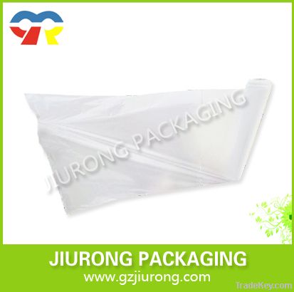 Disposable plastic different color t shirt bag on roll