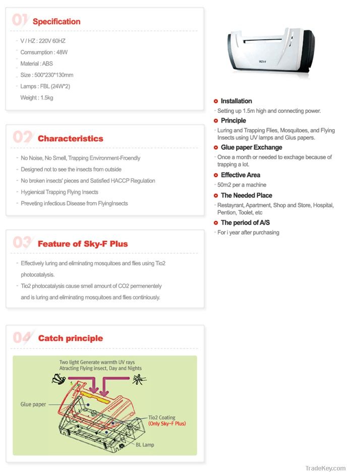 PEST CONTROL DEVICE( SKY-F )