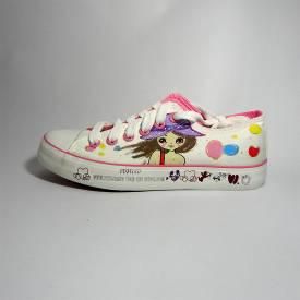 Girls' Fashion Canvas Shoes