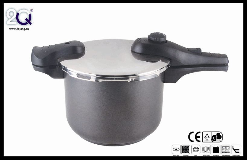 CE&GS certification Pan of black pressure cooker