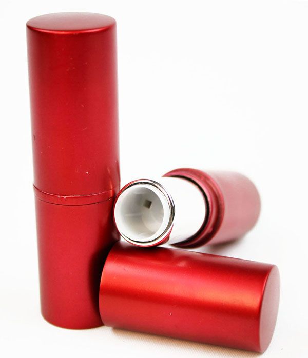 2013 new fashion Round shape Plastic lipstick packaging OEM 