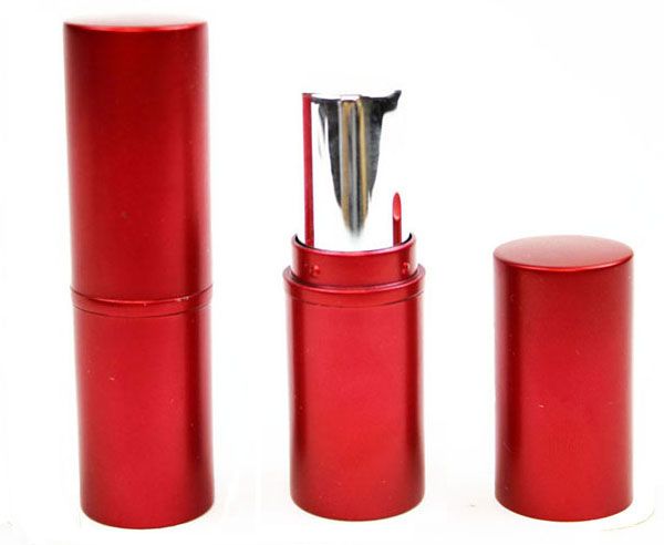 2013 new fashion Round shape Plastic lipstick packaging OEM 