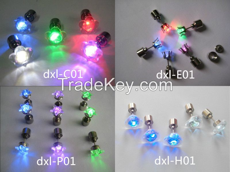 LED earrings  new light up earrings from Dxlong