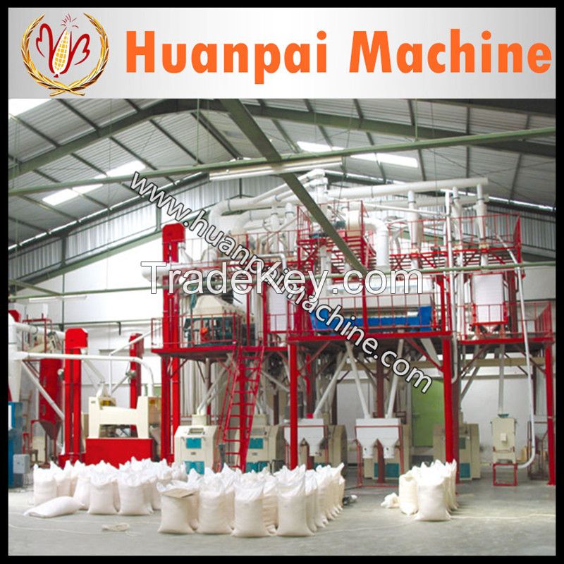 Automatic flour milling machinery