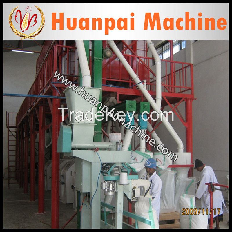 Maize corn roller milling machinery for hot sale