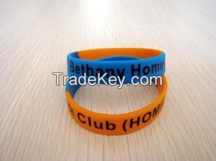0.5 inch silicone bracelets