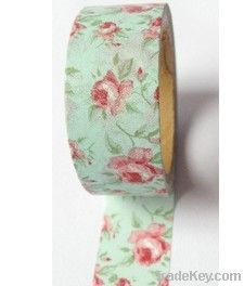 Fabric tape for gift packing and decoration, decorative fabric tape