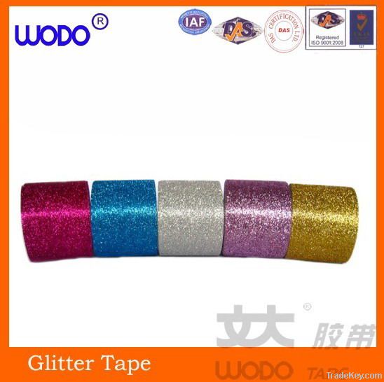 Colorful glitter tape for decoration