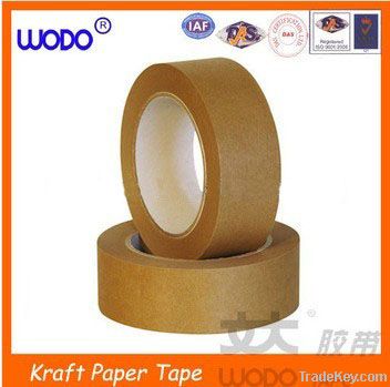 Brown gummed kraft paper tape, adhesive kraft tape