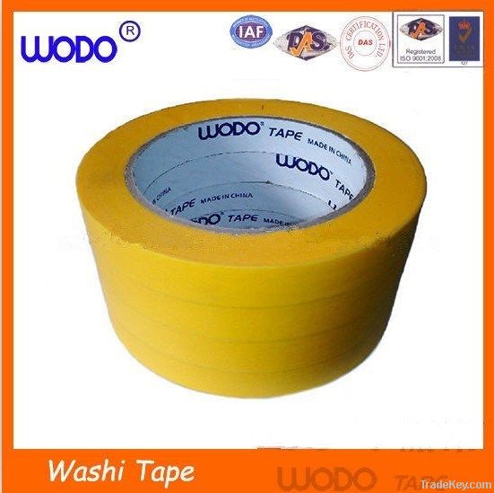 Yellow japanese washi tape wholesale