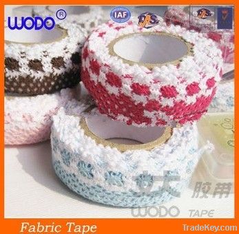 Colorful fabric lace tape for DIY and decoration